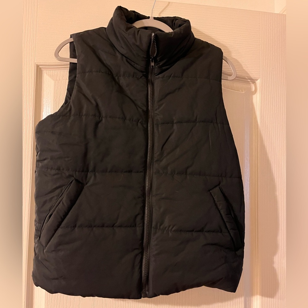 Black Puffer Vest